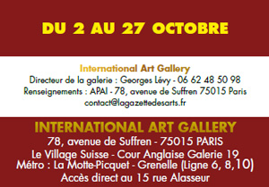 La Dépêche de la Gazette Des Arts N°3 du 1 au 15 octobre 2014